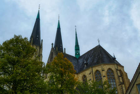 Historical cathedral building in Billerbeck in Germany
