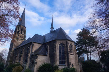Old village church in Liedberg near Korschenbroich