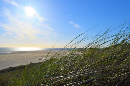 Maasvlakte slufter rotterdamの写真素材