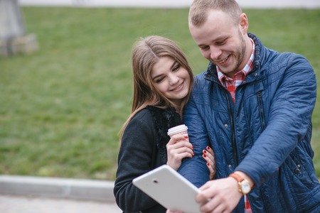 Couple in loveの写真素材
