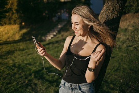 three beautiful girlsの写真素材