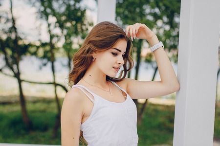 beautiful girlの写真素材