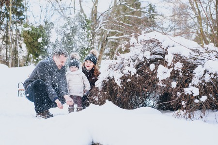 family with childの写真素材