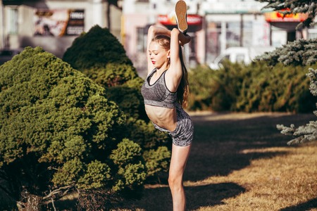 sports girl HDの写真素材