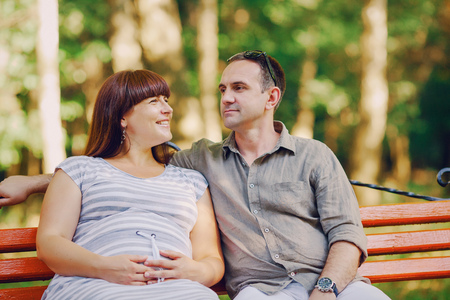 husband and wifeの写真素材