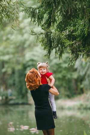 mom and daughteの写真素材