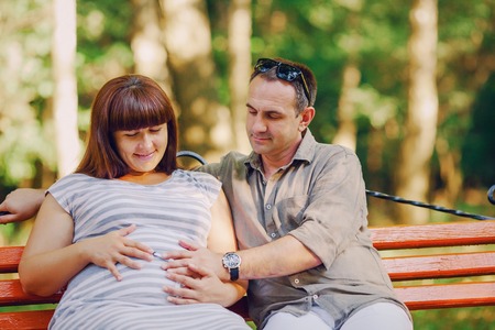 husband and wifeの写真素材