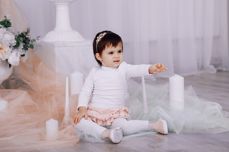 little girl HDの写真素材