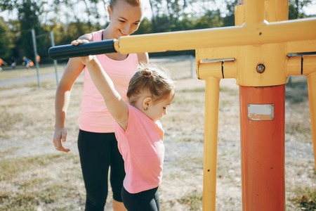 mother and daughterの写真素材