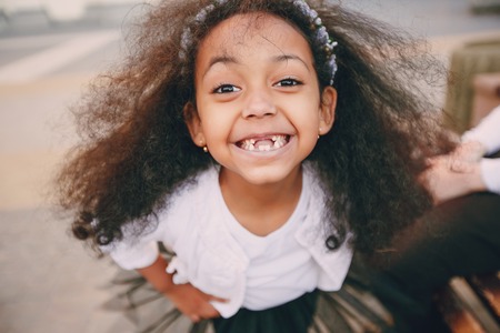 little black girlの写真素材