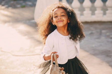 little black girlの写真素材