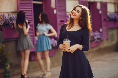 Pretty girlsの写真素材