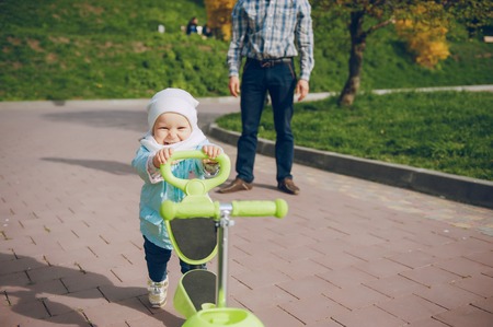 Father and daughterの写真素材