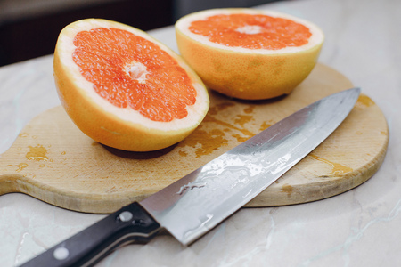 fruit on a tableの写真素材