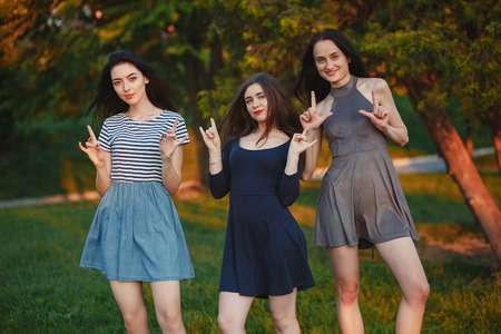 Pretty girlsの写真素材