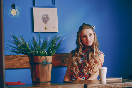 beautiful pin-up girlの写真素材