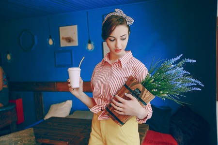 beautiful pin-up girl