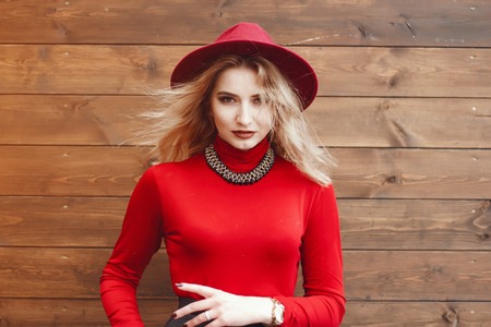 elegant ladyの写真素材