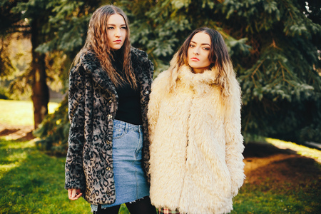 fashion girlsの写真素材