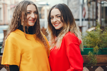 fashion girlsの写真素材