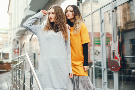 fashion girlsの写真素材