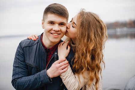 fashion coupleの写真素材