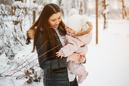 Mother with daughterの写真素材