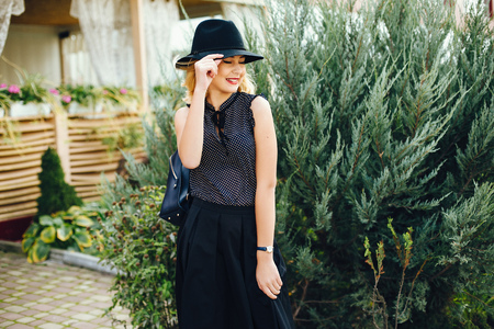 fashion girlの写真素材