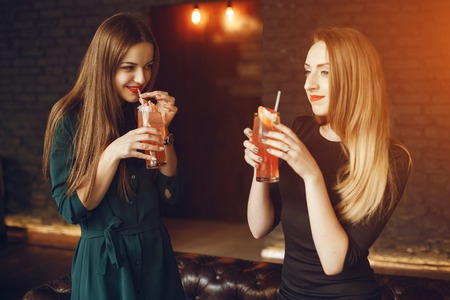 girls with cocktails