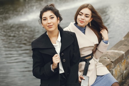 fashion girlsの写真素材