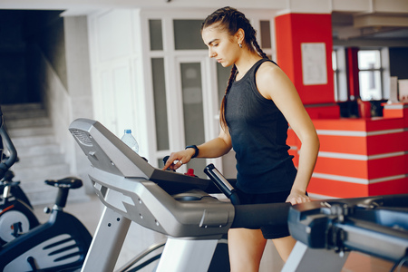girl in a gym