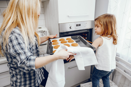 mother with daughter
