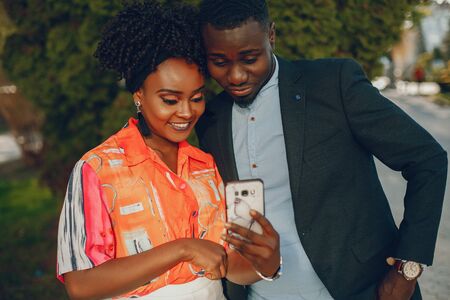 stylish couple
