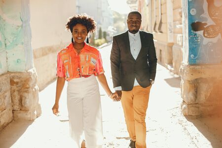 stylish couple