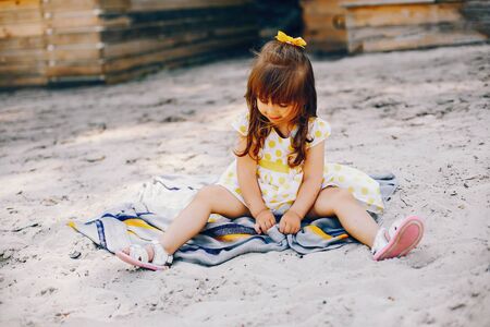 pretty little girlの写真素材