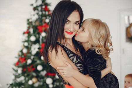 Mother with daughterの写真素材