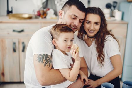 loving family kitchen
