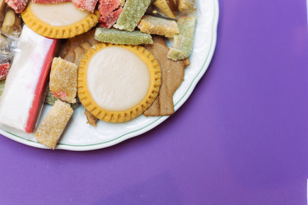 typical mexican sweets, color and mexican tradition, place of typical sweets of Puebla