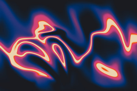 y2k holographic blurred gradient background with grainy texture. Abstract futuristic backdrop with...