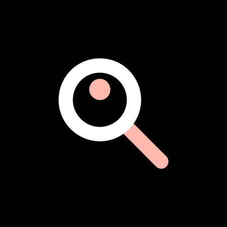Search vector icon, find symbol. Simple, flat design for web or mobile appのイラスト素材