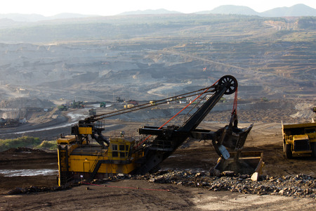Big mining truckの写真素材