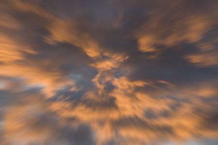 Abstract background of bright and colorful clouds.