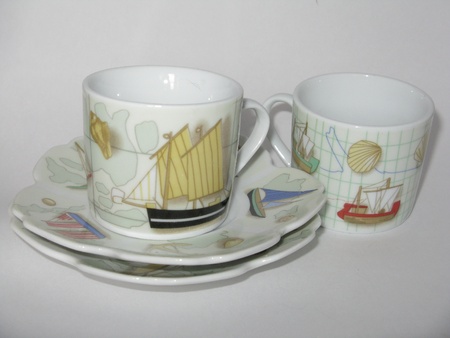 coffee cupsの写真素材