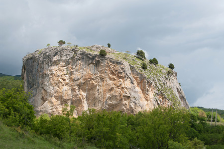 Red Stone rock, Crimeaの写真素材
