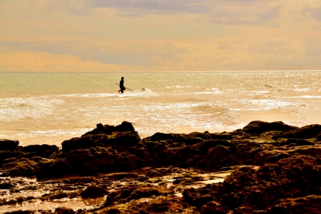 A beach in Fuerteventura