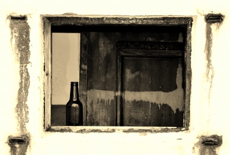 Still life of a bottleの写真素材