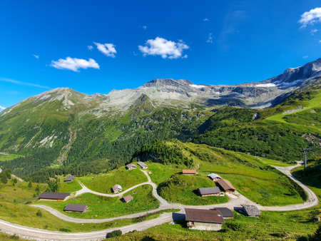 view of the valley in hintertux
