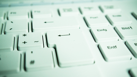 white keyboard enter key