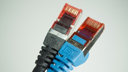 pair of network cables