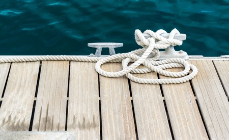 pier in harbour - horizontalの写真素材